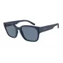 ARNETTE AN432527592V5 Unisex Sunglasses - Matte Black Frame, Dark Grey Polarized Lenses, 54/19/145 mm