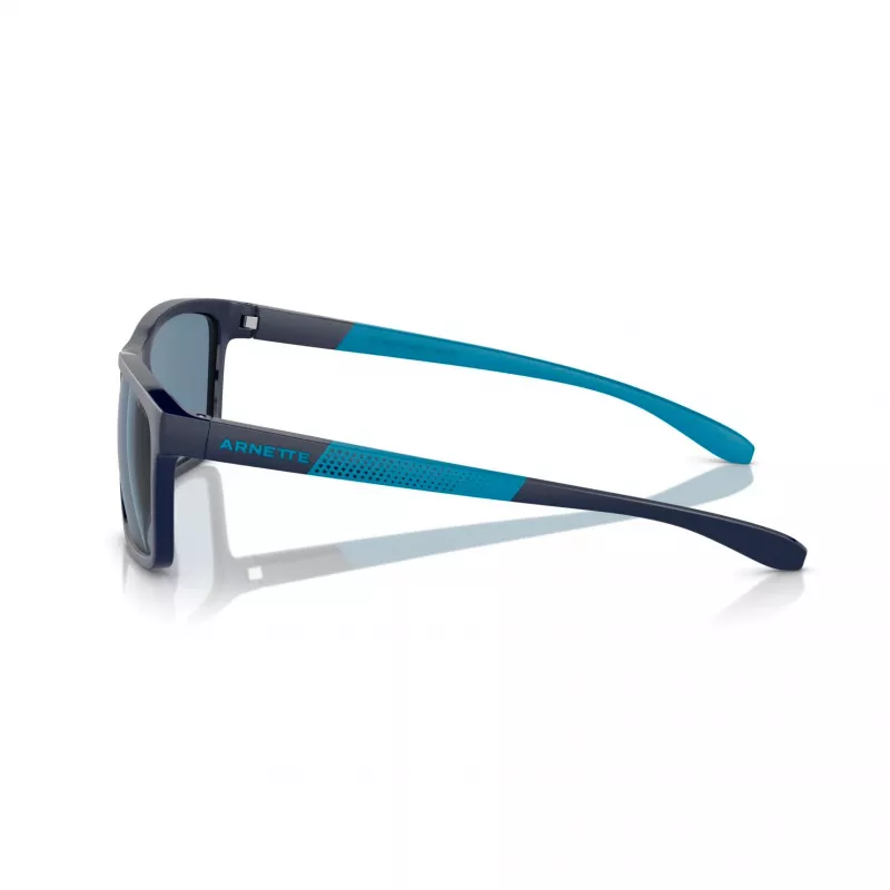ARNETTE AN4328U27622V Men's Sunglasses Matte Black Dark Grey Mirror Silver 58mm