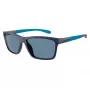 ARNETTE AN4328U27622V Men's Sunglasses Matte Black Dark Grey Mirror Silver 58mm