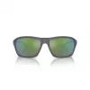 ARNETTE AN4329-28538N Unisex Sunglasses, Rectangular, Matte Black Frame, Dark Grey Lens, 63/17/130 mm