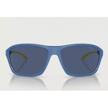 ARNETTE AN4329-290280 Men's Rectangular Polarized Sunglasses Matte Black/Grey 63mm