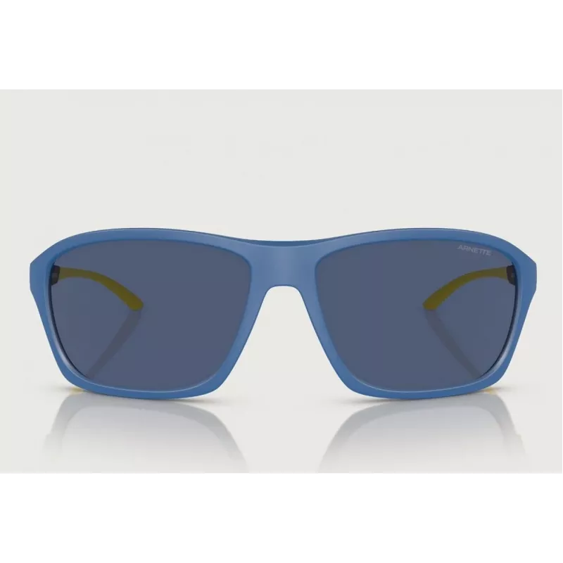 ARNETTE AN4329-290280 Men's Rectangular Polarized Sunglasses Matte Black/Grey 63mm