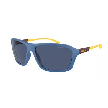 ARNETTE AN4329-290280 Men's Rectangular Polarized Sunglasses Matte Black/Grey 63mm