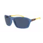 ARNETTE AN4329-290280 Men's Rectangular Polarized Sunglasses Matte Black/Grey 63mm