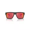 ARNETTE AN4330-27536Q Rectangular Sunglasses Matte Black Dark Grey Mirror Silver 63mm
