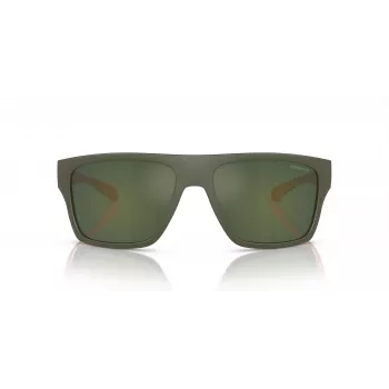 ARNETTE AN4330-28546R Men's Polarized Sunglasses, Matte Black, Grey Lens, 63 mm