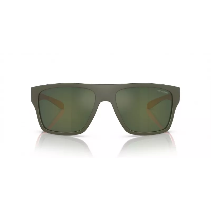 ARNETTE AN4330-28546R Men's Polarized Sunglasses, Matte Black, Grey Lens, 63 mm