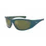 ARNETTE AN4331-29266R Men's Rectangular Sunglasses - Matte Black Frame, Dark Grey Mirror Red Lens