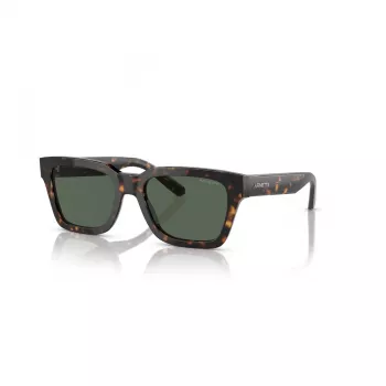 ARNETTE AN4334-122271 Men's Rectangular Sunglasses Matte Black Frame Dark Grey Mirror Silver Lens 64/18/130 mm