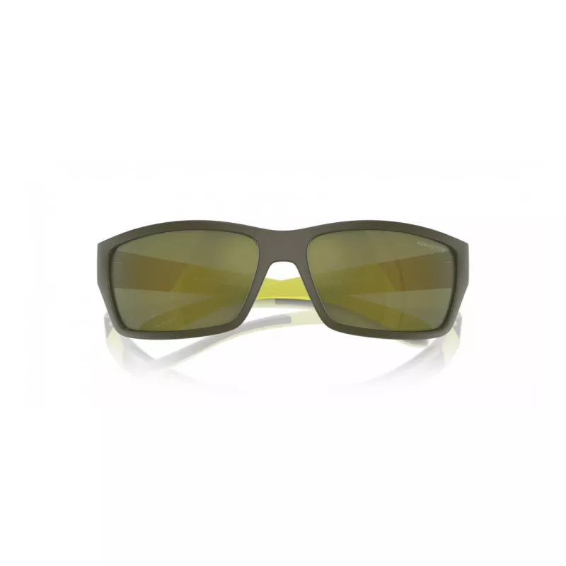ARNETTE AN4336-28546R Men's Matte Black Sunglasses with Dark Grey Polycarbonate Lenses