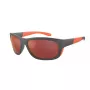 ARNETTE AN4337-28706Q Men's Rectangle Sunglasses Matte Black Grey Mirror 63mm