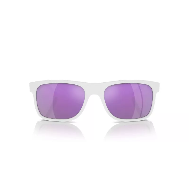 ARNETTE AN4341-27794V Unisex Rectangular Sunglasses Matte Black Frame Dark Grey Lens 56/18/140 mm