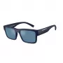 Arnette AN4344-275922 Men's Rectangular Polarized Sunglasses, Matte Black, 54 mm
