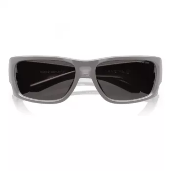 ARNETTE AN4345-296187 Men's Rectangular Sunglasses Matte Black Grey 62mm