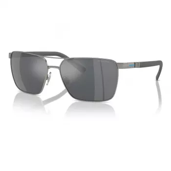 ARNETTE Men's Sunglasses AN3091-7416G Matte Black Frame Grey Mirror Silver Lens 61mm