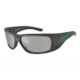 ARNETTE Men's Sunglasses AN4345-28706G Rectangular Matte Black Frame Grey Mirror Silver Lens 62mm