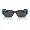ARNETTE Men's Sunglasses AN4350-297587 Matte Black Dark Grey 55mm