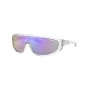 ARNETTE Unisex A42642634Y730 Sunglasses Shield Matte Transparent Grey Dark Grey 135mm