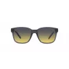 ARNETTE Unisex Sunglasses AN432027862Q5 - Rectangular Matte Black Propionate Frame with Polarized Dark Grey Polycarbonate Lenses - 55/19/145 mm