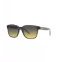 ARNETTE Unisex Sunglasses AN432027862Q5 - Rectangular Matte Black Propionate Frame with Polarized Dark Grey Polycarbonate Lenses - 55/19/145 mm