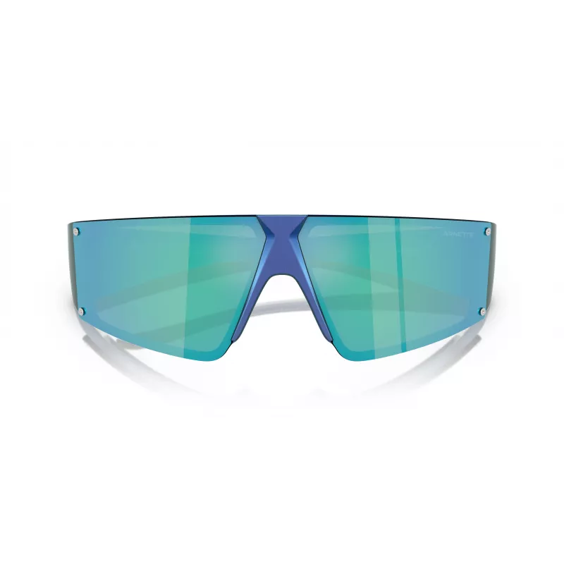 ARNETTE Unisex Sunglasses AN4332-291855 Matte Black Frame Grey Mirror Silver Lens 69/09/130 mm