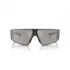 ARNETTE Unisex Sunglasses AN433229006G6 - Matte Black Frame, Grey Green Mirror Lens, 69/09/130 mm