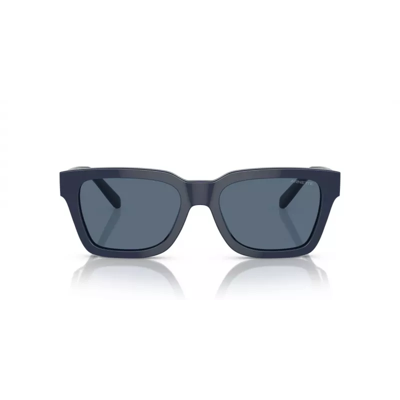 ARNETTE Unisex Sunglasses AN4334-122180 Matte Black Frame Grey Mirror Silver Lens 53mm