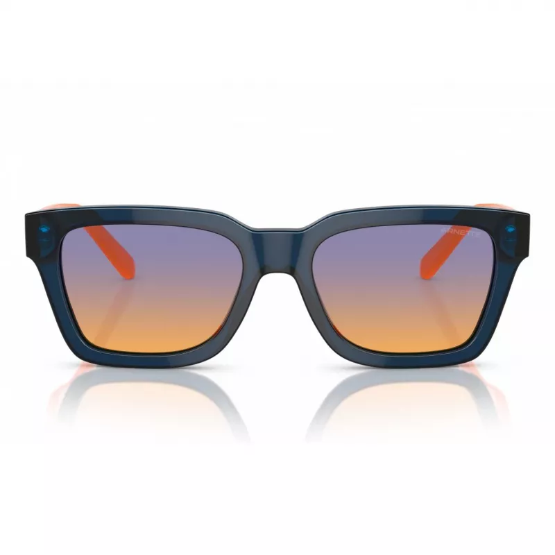 ARNETTE Unisex Sunglasses AN4334-12422H Matte Black Rectangular Polarized 53mm