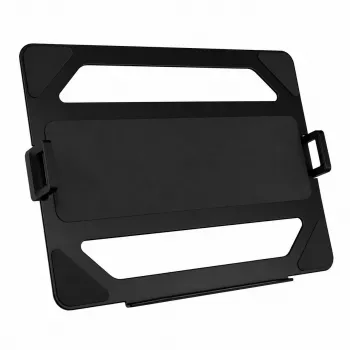 Arozzi Alzare AZ-ALZARE-LH-BK Adjustable Laptop Holder, Aluminium Black, 50-300 mm Height, Foldable, for up to 18 inch Laptops