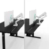 Arozzi Arena Nordico Electric Standing Desk – Dual Motor, 160x80 cm, Black