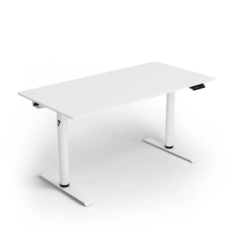 Arozzi Arena Nordico Electric Standing Desk with Dual Motor, White