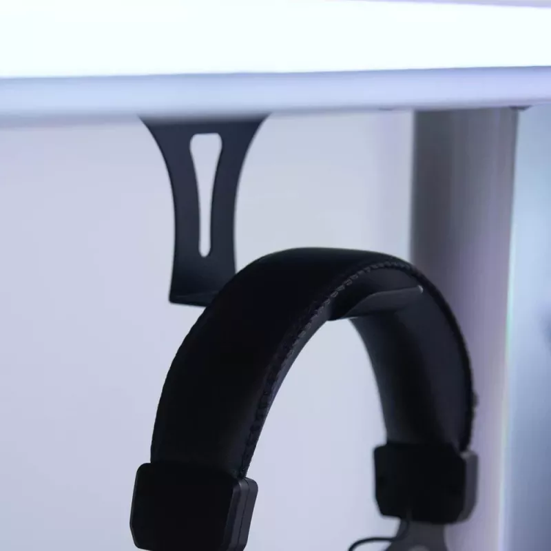 Arozzi Headset Hanger AZ-HEADSET-HANGER-BK, Screw-Mounted, Black
