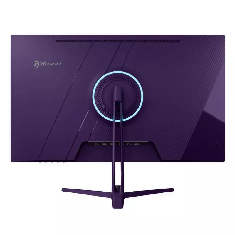 Arozzi Nova 27 inch IPS QHD 16:9 Gaming Monitor, 2560x1440, 180Hz, 1ms, 2xHDMI, Purple