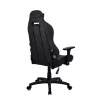 Arozzi Torretta Soft Fabric Gaming Chair – Pure Black, Metal Frame, Class 4 Gas Lift, 3D Armrests