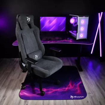 Arozzi ZONA Quattro Galaxy Gaming Chair - Black with Galaxy Pattern Accents