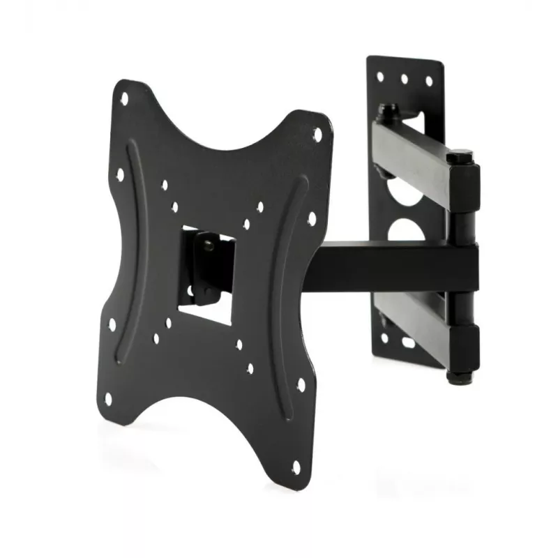 ART AR-60A Full Motion TV Wall Mount for 19-42 inch LED/LCD Screens, 35 kg, Black