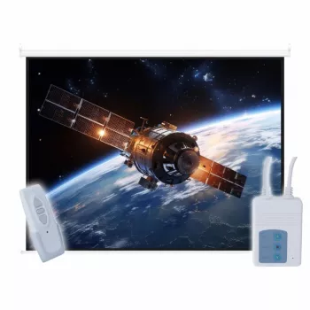 ART Electric Screen 92 inch 114x203 cm with Remote Control EA-92 16:9