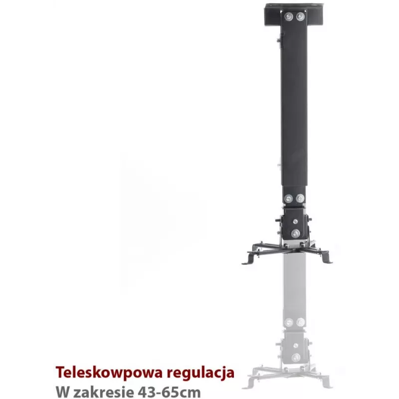 ART P-108 2-in-1 Ceiling/Wall Projector Mount, Universal, 15 kg, Silver