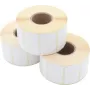 ARTDEV Thermal Transfer Label Roll 50 x 30mm, 100mm OD, 40mm Core, 1500 Labels/Roll, White Paper