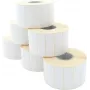 ARTDEV Thermal Transfer Label Roll 60x20mm, 110mm Roll Diameter, 40mm Core, 2600 Labels/Roll, White, Paper, Permanent Adhesive