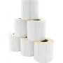 ARTDEV Thermal Transfer Label Roll 90 x 29mm, 96mm Outer Diameter, 40mm Core, 1300 Labels per Roll, White Paper, Permanent Adhesive
