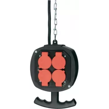 AS SCHWABE Hanging Distributor ES2 32A 5-Pole CEE with RCD and 6 Sockets IP44 60973