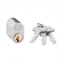 ASSA D12 Double Cylinder 31/31 Chrome 3 Keys