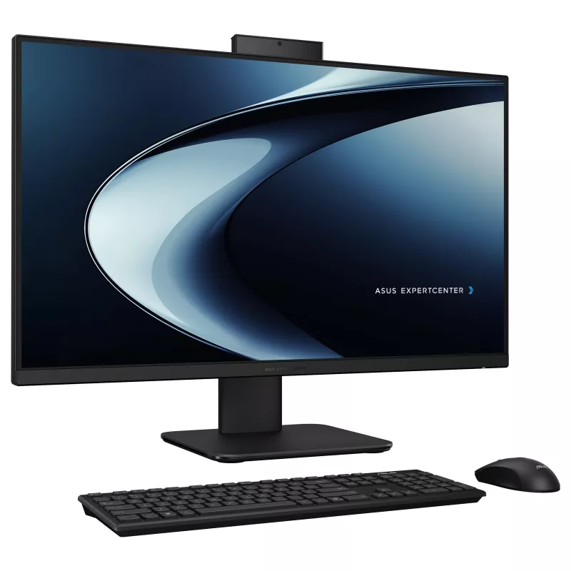 ASUS ExpertCenter P470 27 inch All-in-One PC, Intel Core 5 210H, 16GB RAM, 512GB SSD, Windows 11 Pro, Black