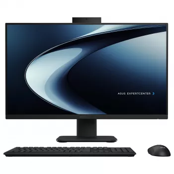 ASUS ExpertCenter P470 27 inch All-in-One PC, Intel Core 5 210H, 16GB RAM, 512GB SSD, Windows 11 Pro, Black