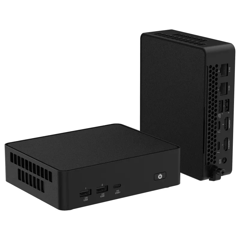 ASUS NUC 16 Pro RNUC16WCKC700002 Barebone Mini PC, Intel Core i7-1360P, No RAM/Storage/OS, Wi-Fi 6E, 2.5G LAN, Thunderbolt 4