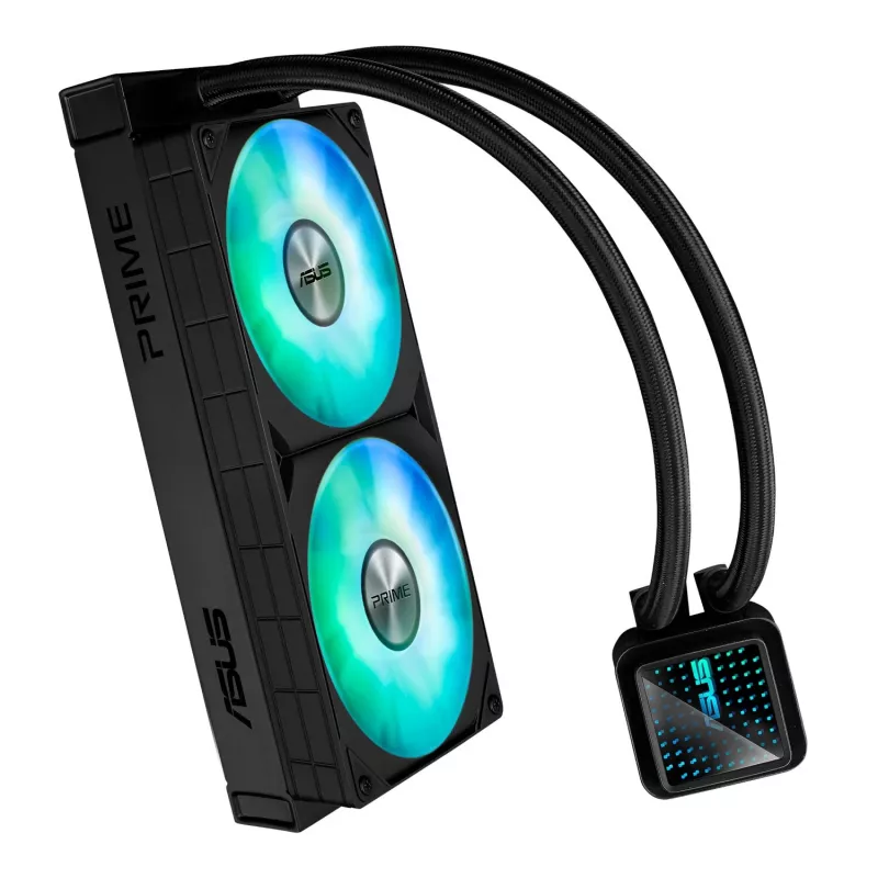 ASUS PRIME B760M-A WIFI LGA1700 Motherboard and Prime LC 240 ARGB Liquid CPU Cooler Bundle