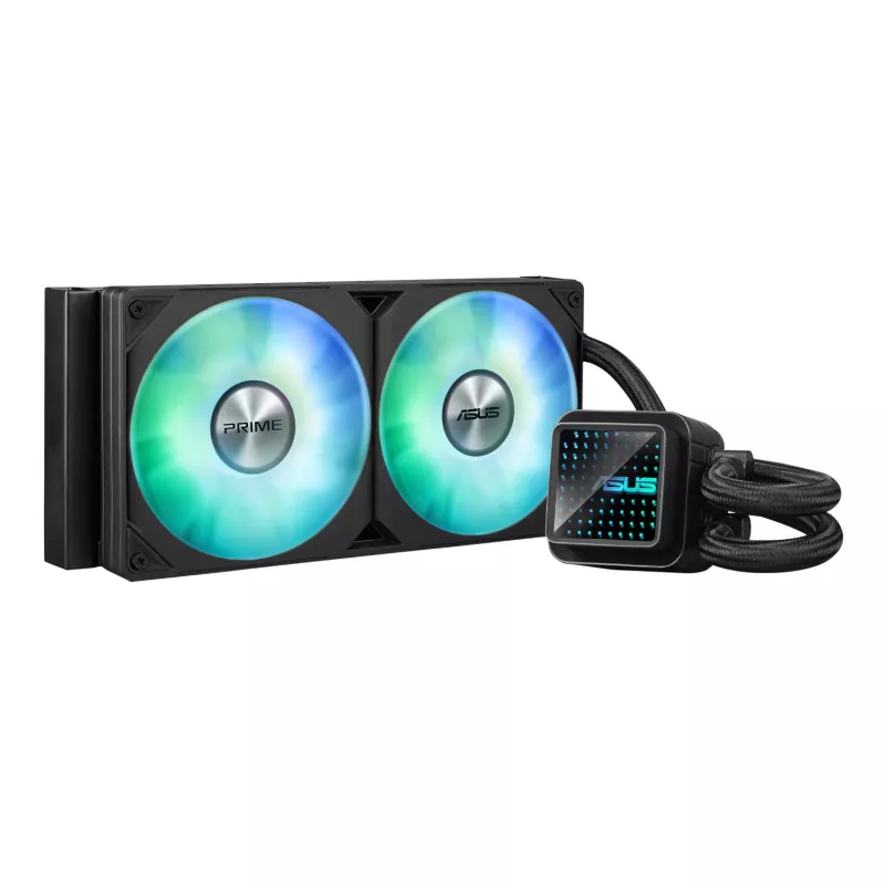 ASUS PRIME B760M-A WIFI LGA1700 Motherboard and Prime LC 240 ARGB Liquid CPU Cooler Bundle