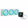 ASUS Prime LC II 360 ARGB LCD White Edition - 360mm AIO Liquid CPU Cooler with 3.5 inch LCD, 3x120mm ARGB Fans, Copper Base, for AM4/AM5/LGA1700/LGA1851