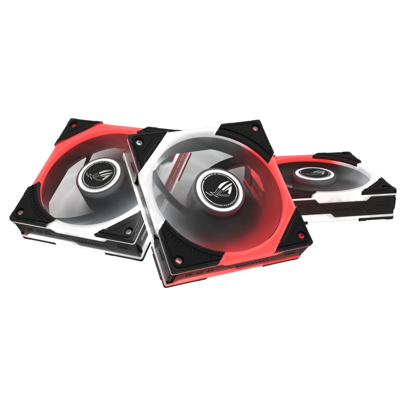ASUS ROG Eurux GR120 ARGB Reverse Fan Black Edition, 120mm Triple-Pack
